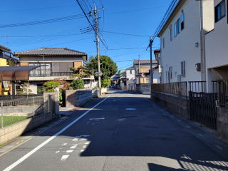 前面道路